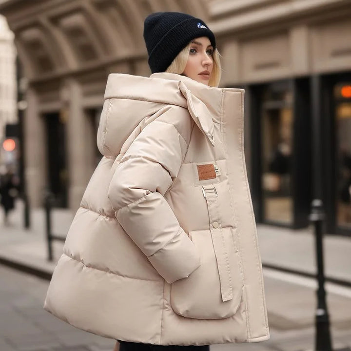 Parka chaud en duvet pour femme - Hiver
