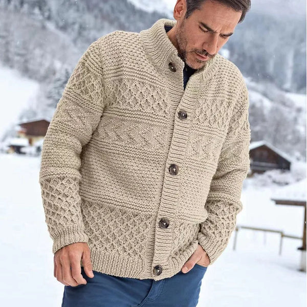 Herren Pullover Warm Elegant Stilvoll - IdealeKleiden