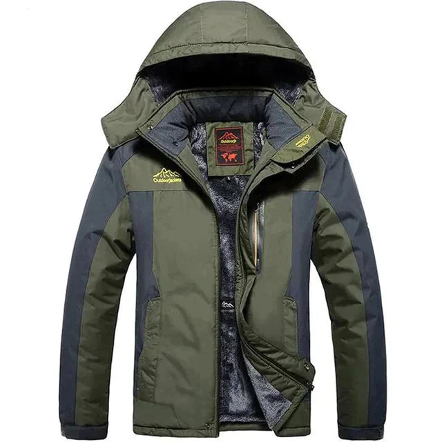 Alfie - Veste d'hiver imperméable pour homme, chaude et isolée