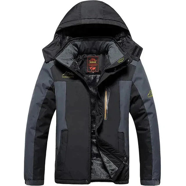 Alfie - Veste d'hiver imperméable pour homme, chaude et isolée