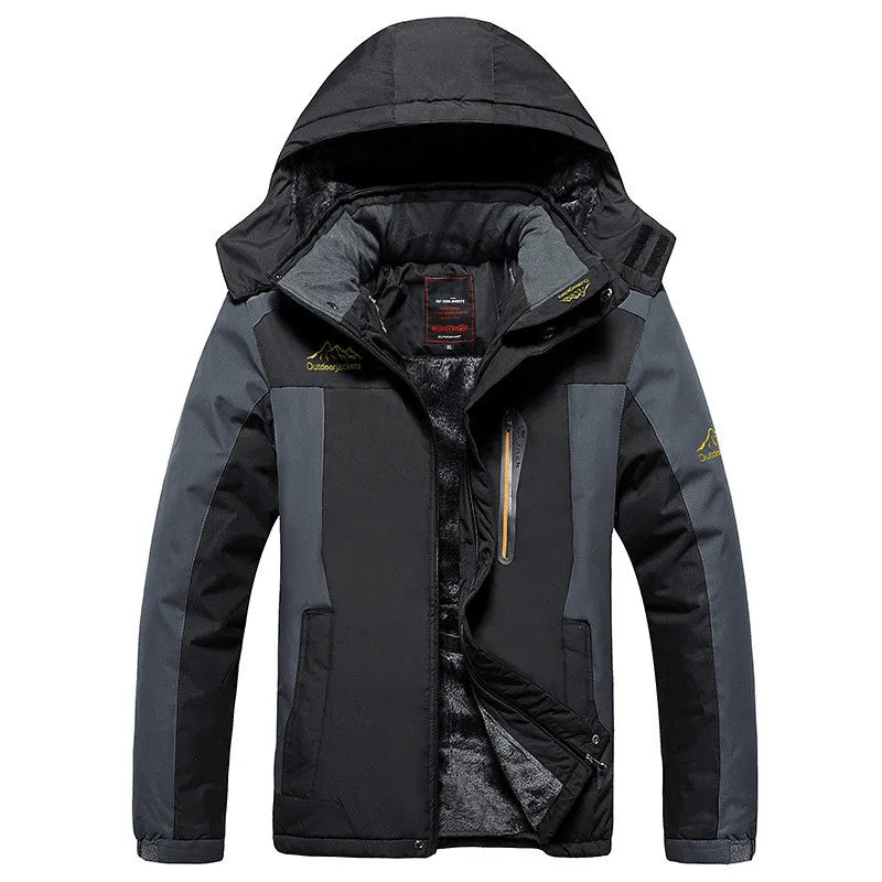 Alfie - Veste d'hiver imperméable pour homme, chaude et isolée