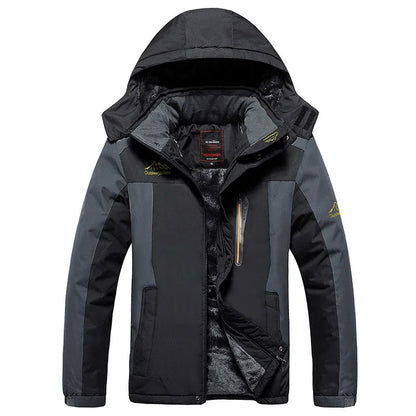 Alfie - Veste d'hiver imperméable pour homme, chaude et isolée