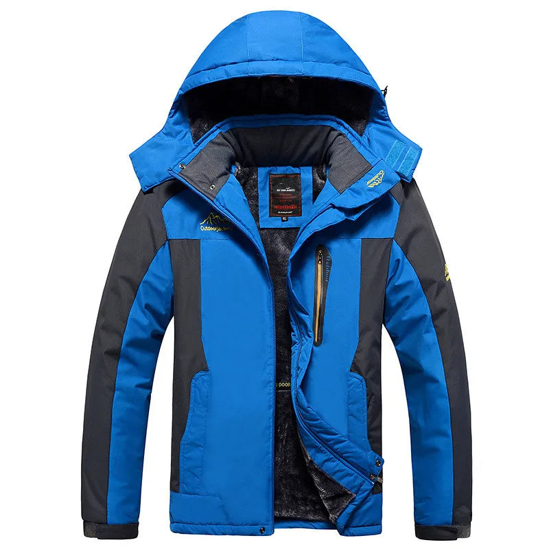 Alfie - Veste d'hiver imperméable pour homme, chaude et isolée