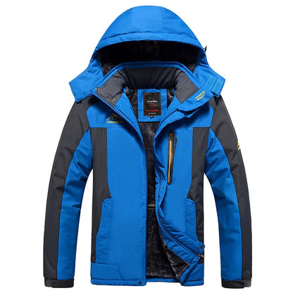 Alfie - Veste d'hiver imperméable pour homme, chaude et isolée