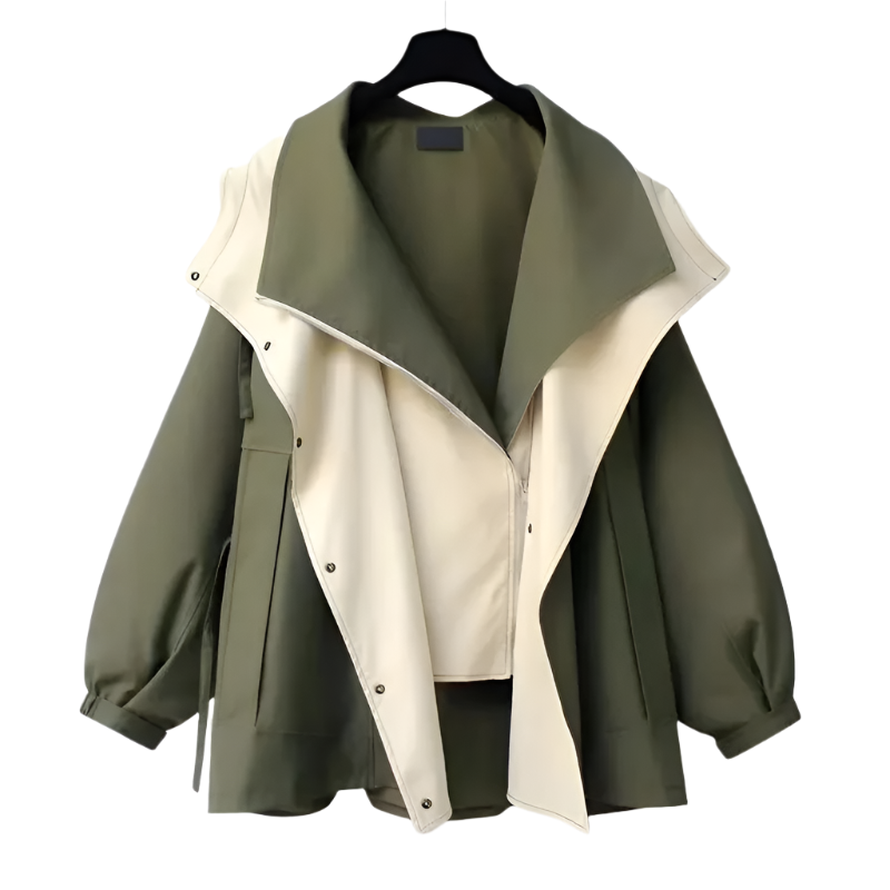 Imperméable femme stylé oversize étanche