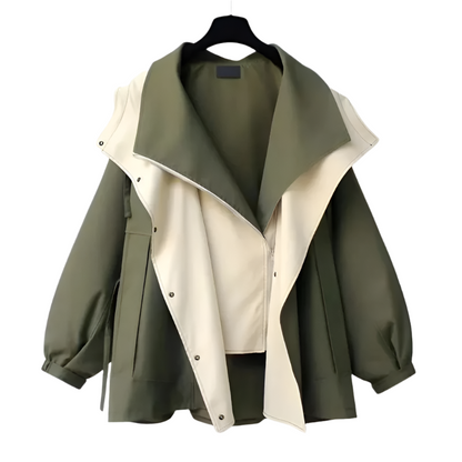 Imperméable femme stylé oversize étanche