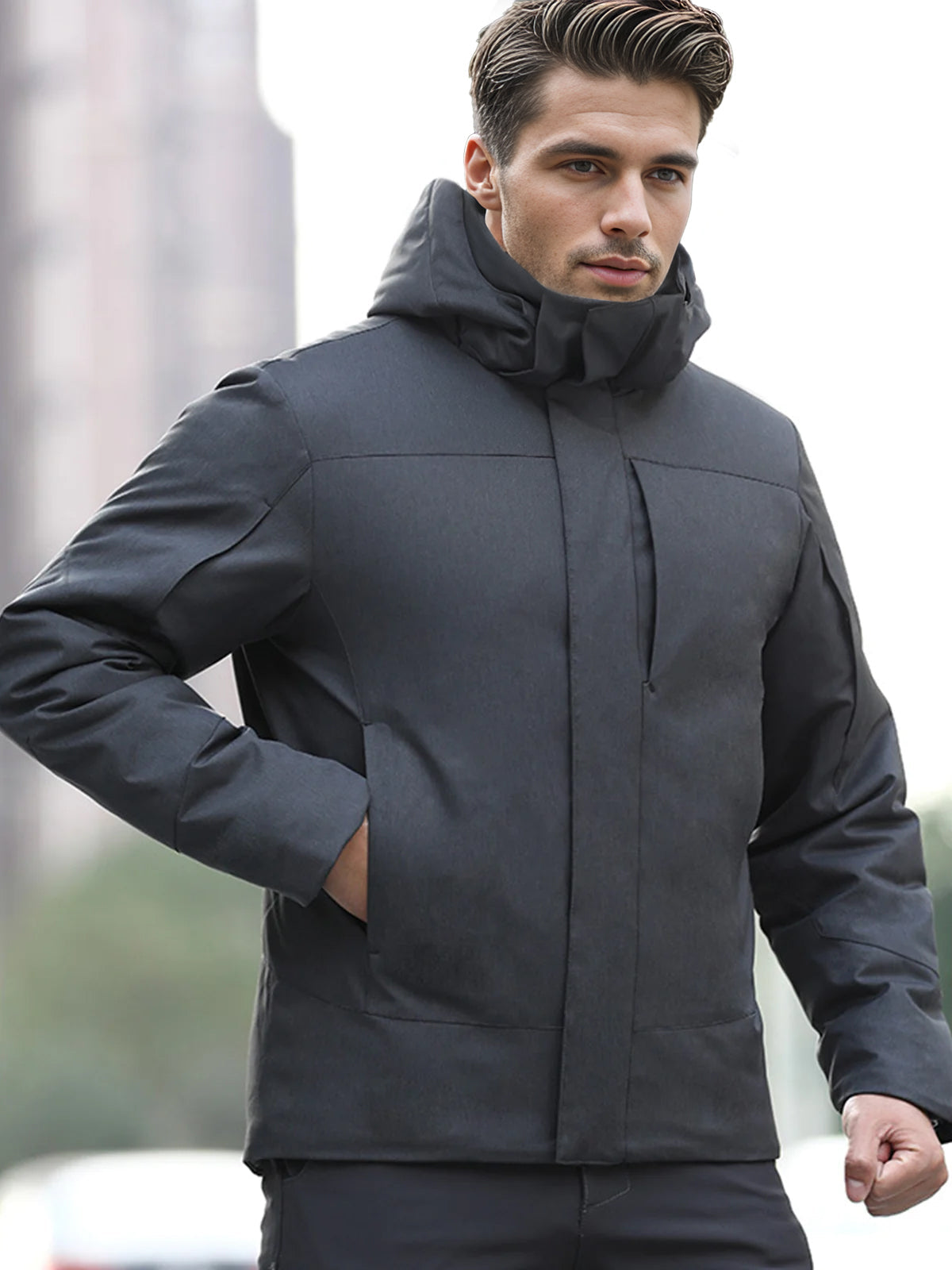Veste d'extérieur chaudement isolée