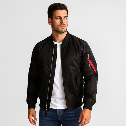 Bomber blouson mode zippé pour homme