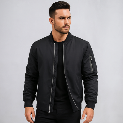 Bomber Blouson Homme Design Classique et Élégant