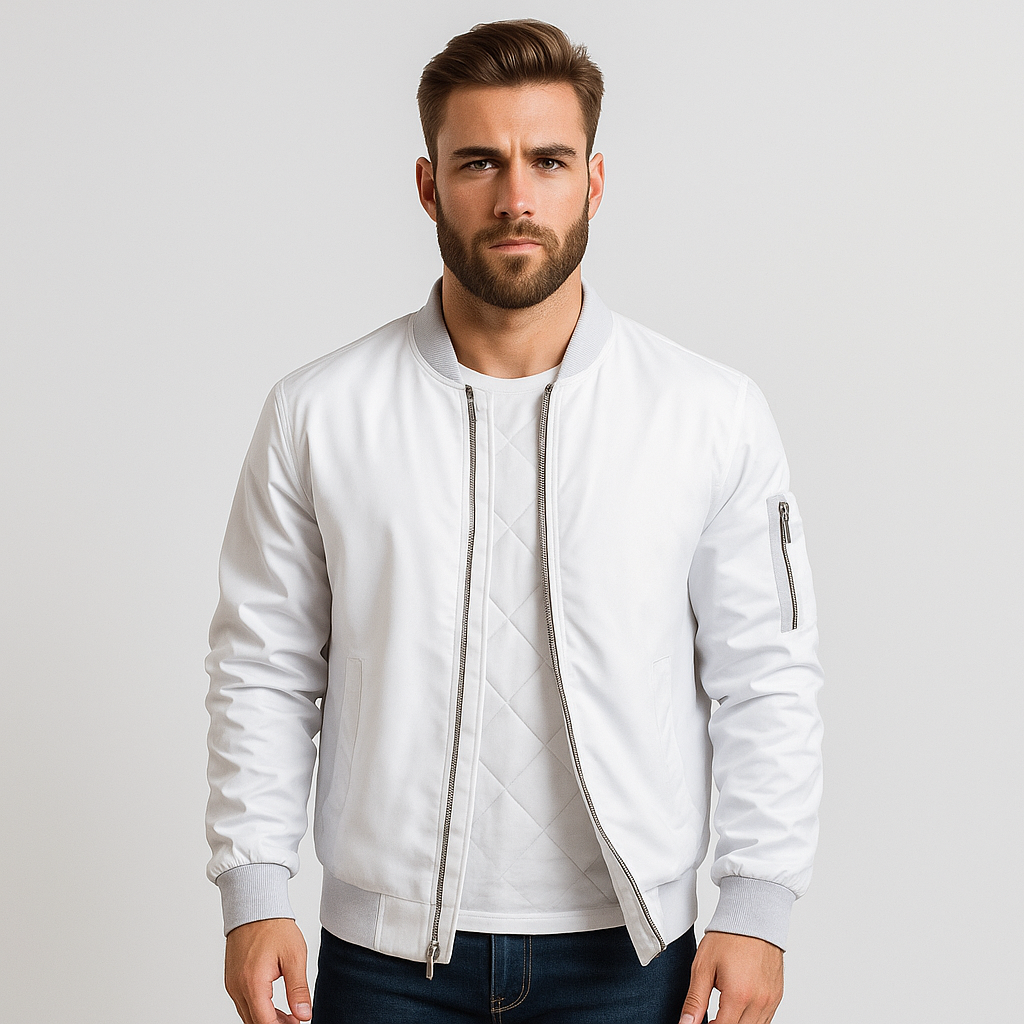 Bomber Blouson Homme Design Classique et Élégant