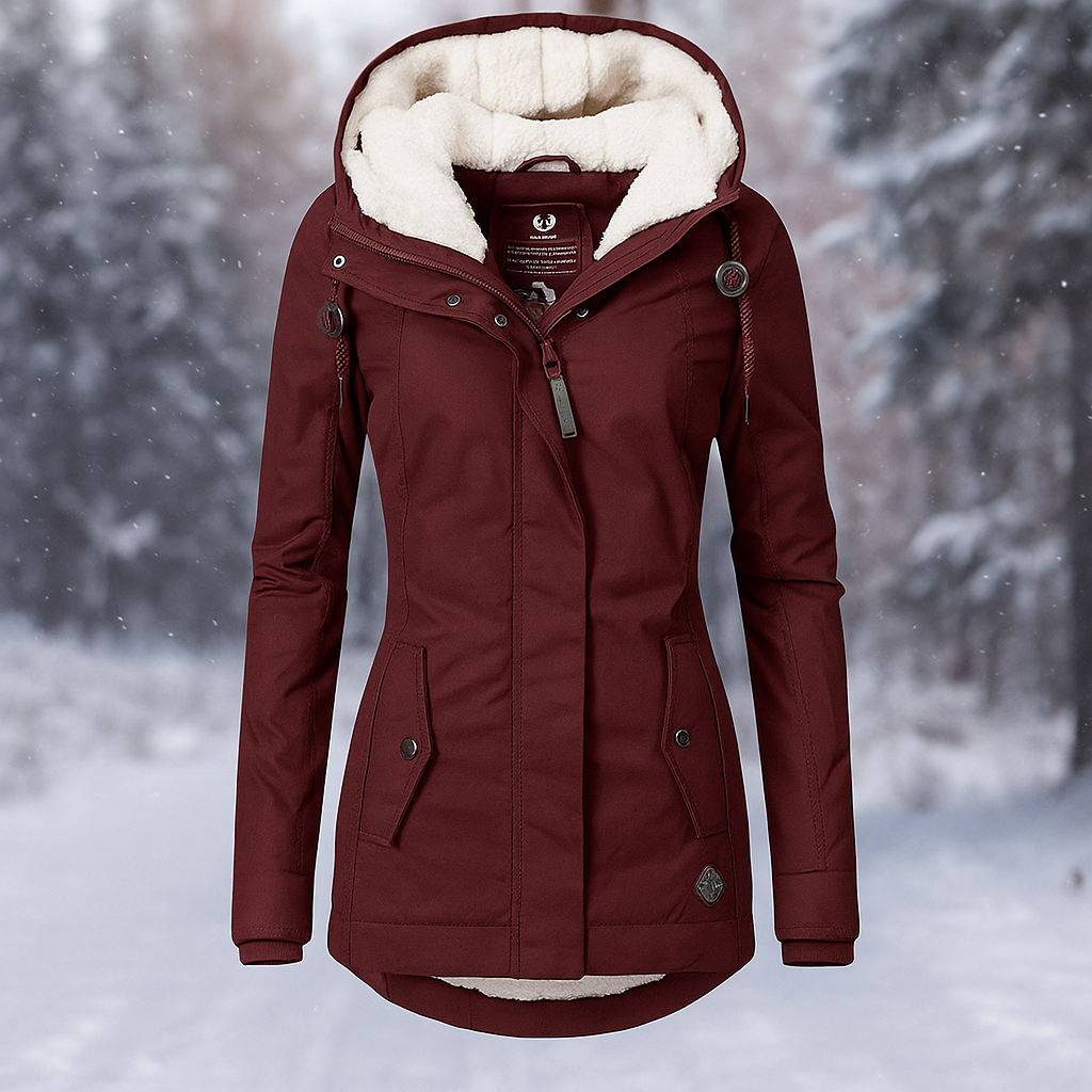 Veste d'hiver chaude rembourrée isolée