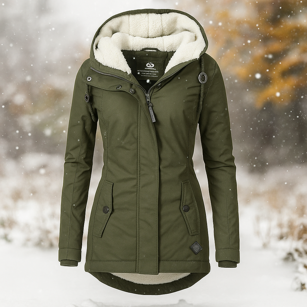 Veste d'hiver chaude rembourrée isolée