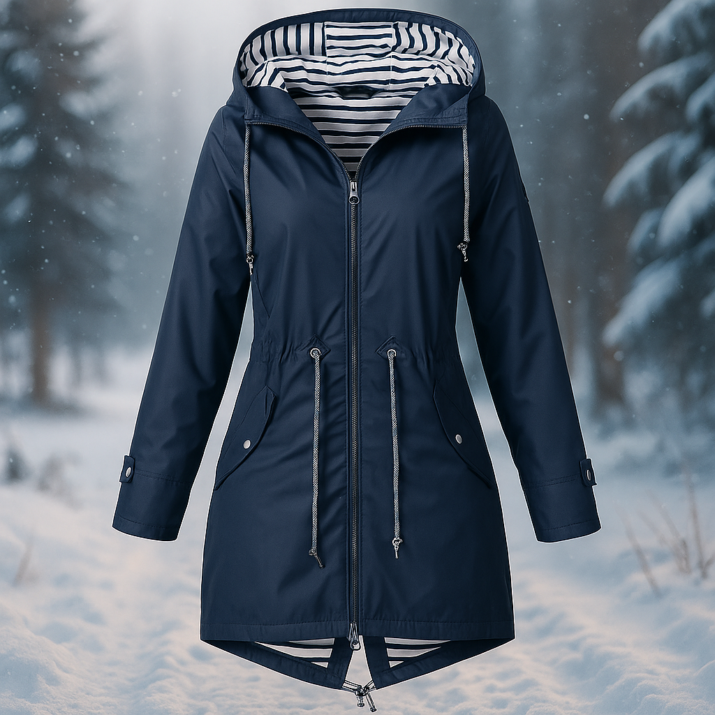 Veste imperméable femme Capuche anti-pluie Pratique