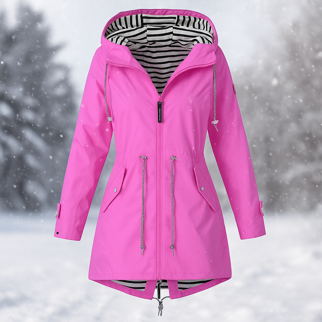 Veste imperméable femme Capuche anti-pluie Pratique
