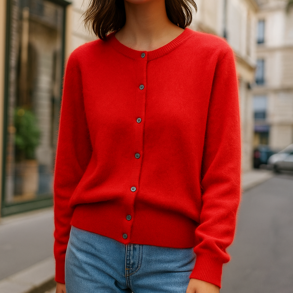 Robe en cachemire doux, maille de luxe