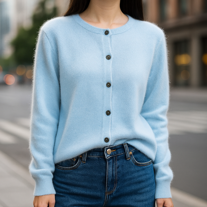 Robe en cachemire doux, maille de luxe