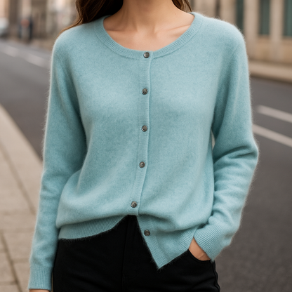 Robe en cachemire doux, maille de luxe