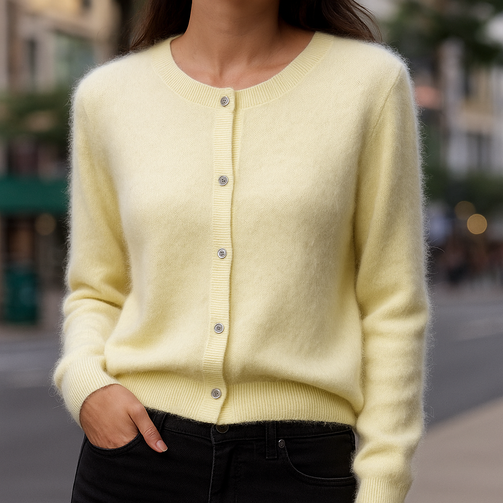 Robe en cachemire doux, maille de luxe