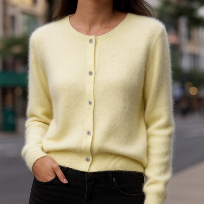 Robe en cachemire doux, maille de luxe