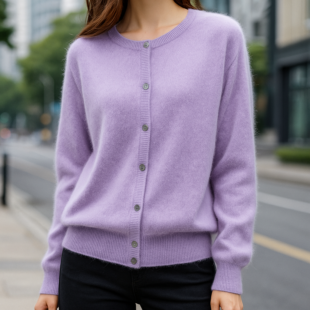 Robe en cachemire doux, maille de luxe