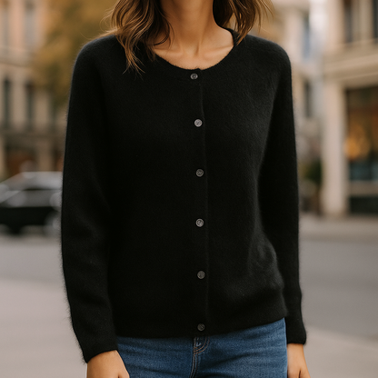 Robe en cachemire doux, maille de luxe