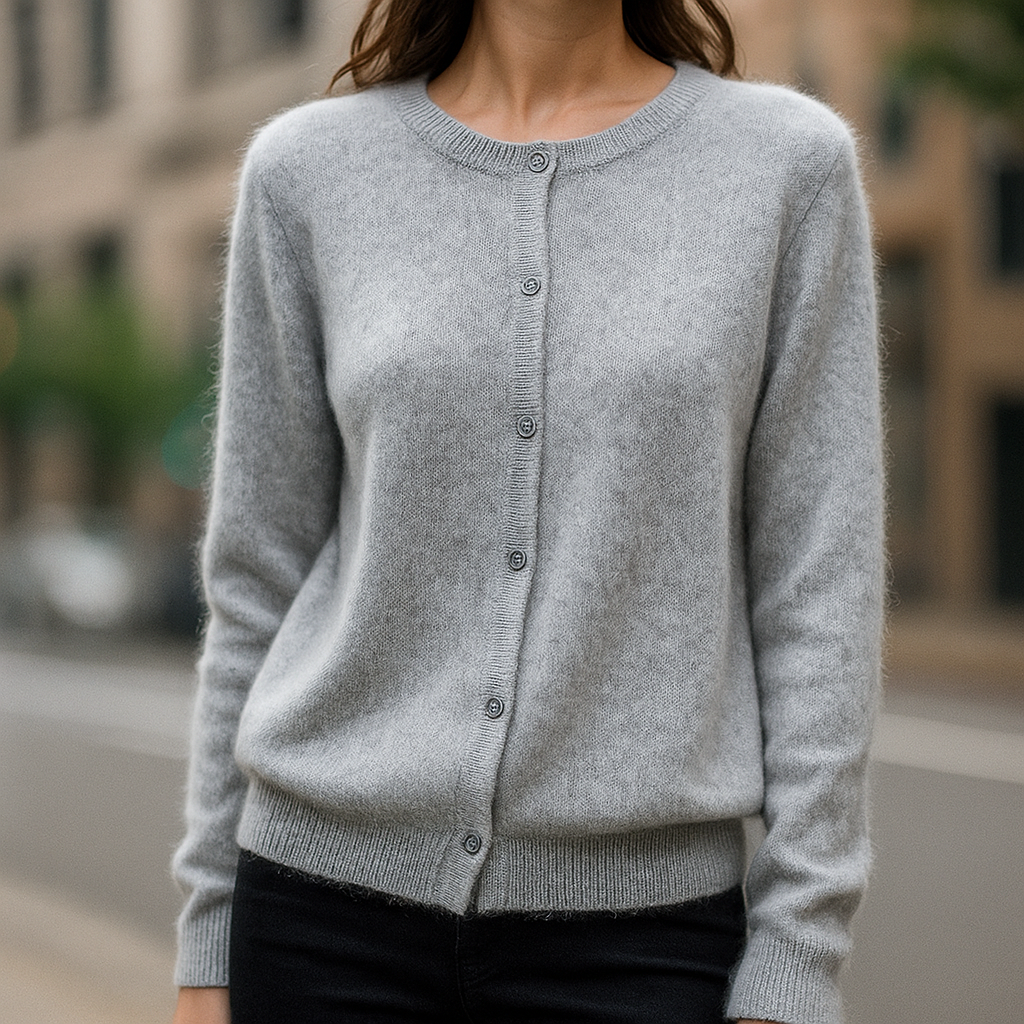 Robe en cachemire doux, maille de luxe