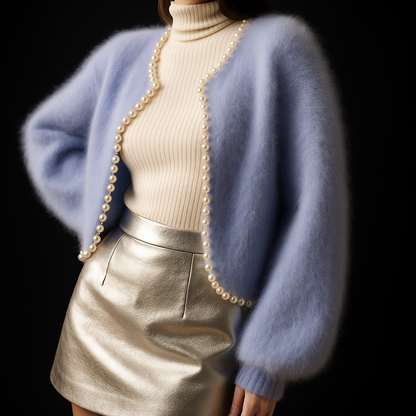 Gilet doux en cachemire