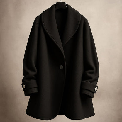 Manteau élégant pour femme avec garniture