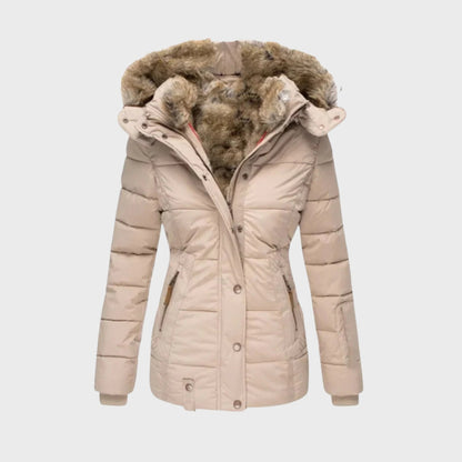 Doudoune chaude doublée polaire