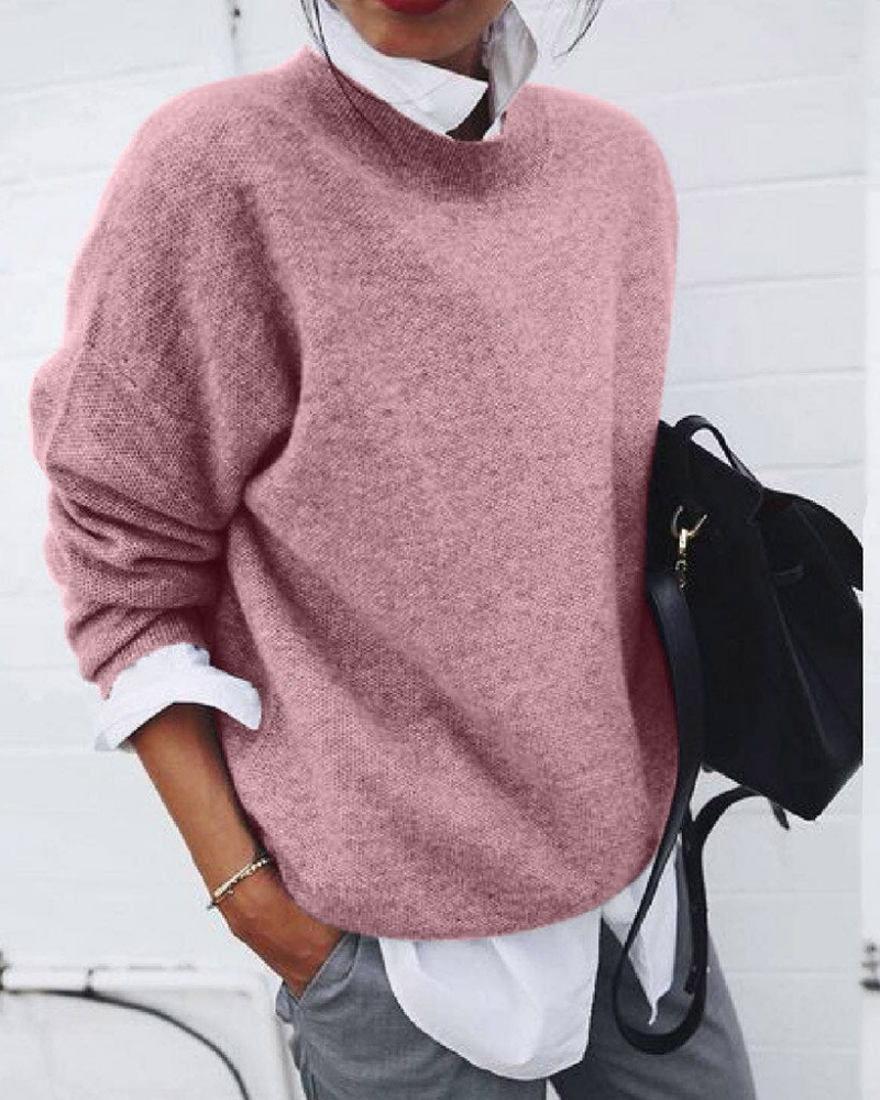 Pull-overs doux pour femmes Style moderne et confortable
