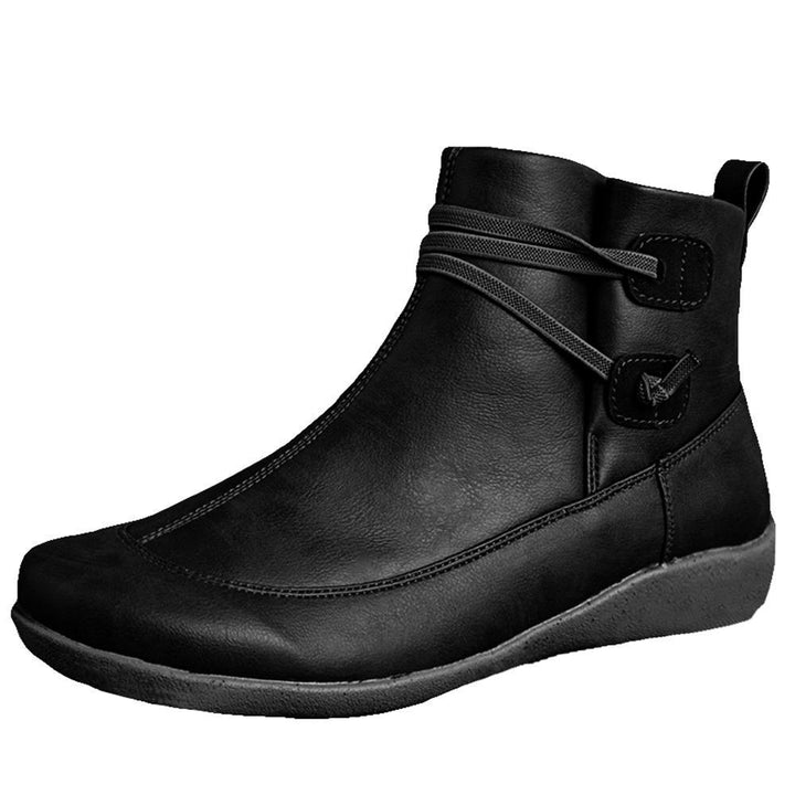 Bottes femme cuir chaudes confortables