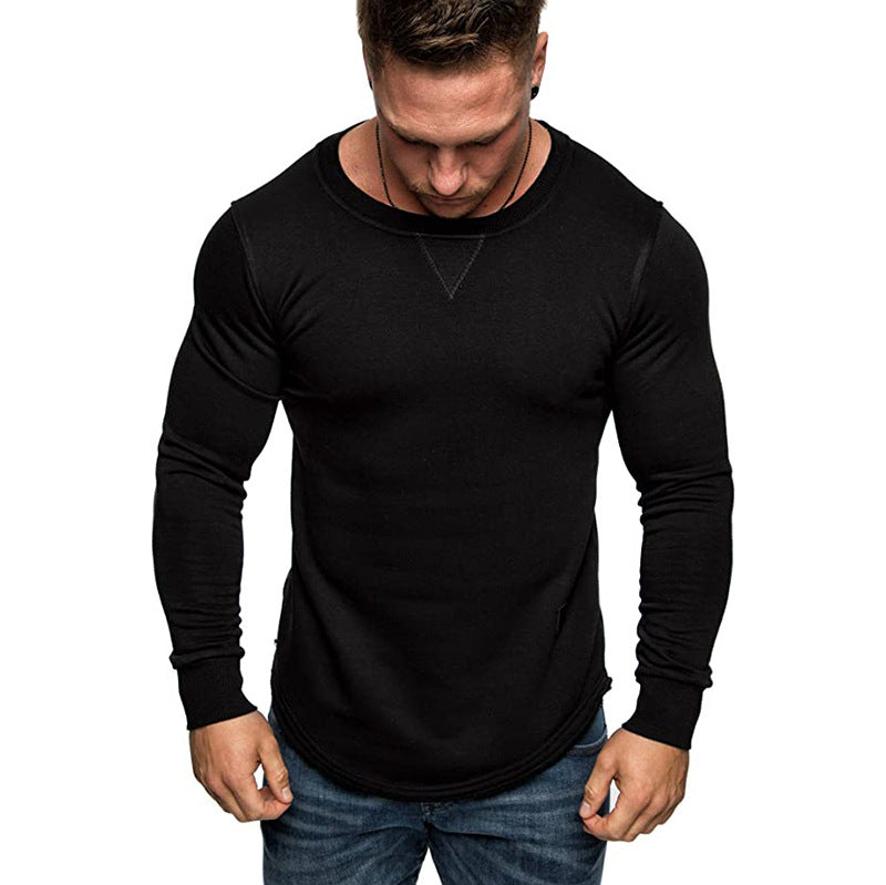 T-shirt homme manches longues Sportif Structuré Moderne