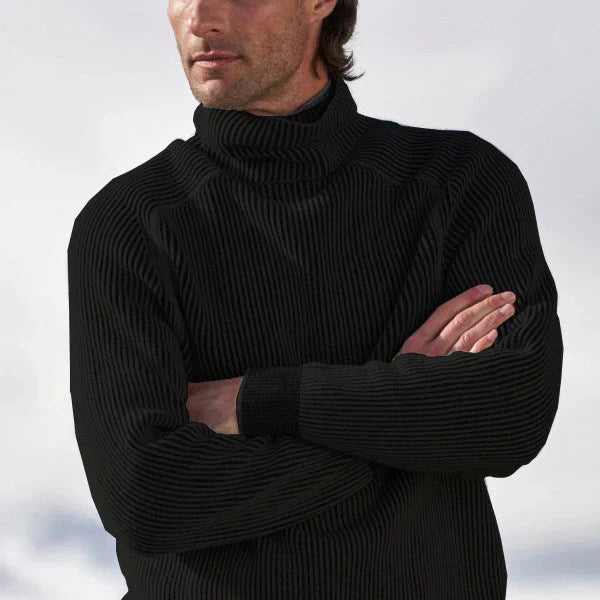 Pull à col roulé élégant pour homme