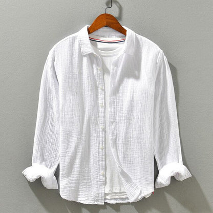 Chemise élégante en coton pour homme