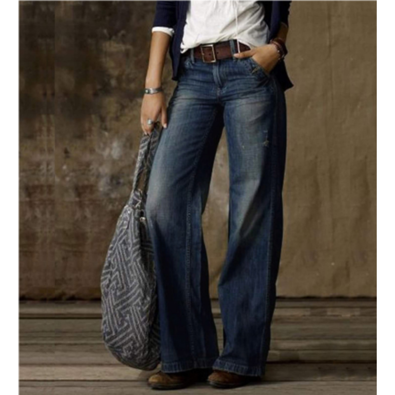 Pantalon ample femme