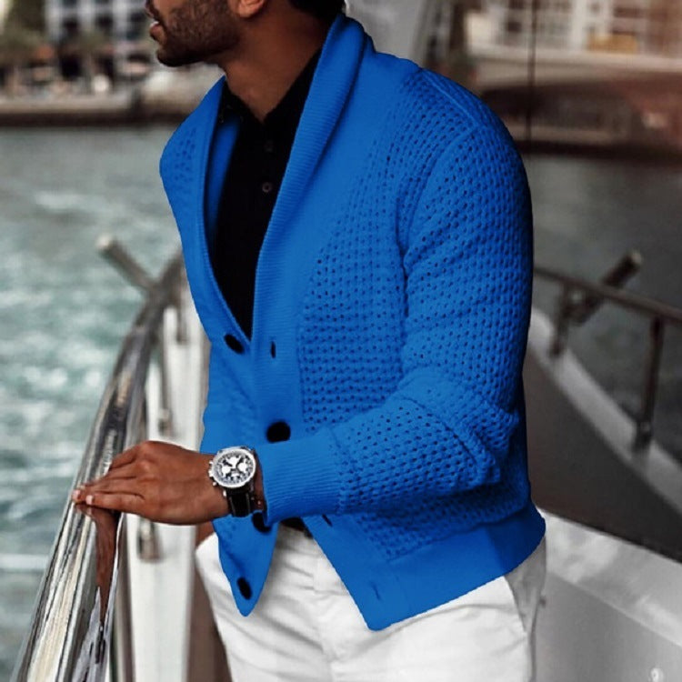 Gilet homme Design élégant Col châle