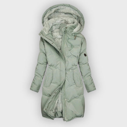 Elegante Winterjacke Isoliert Luxus - IdealeKleiden