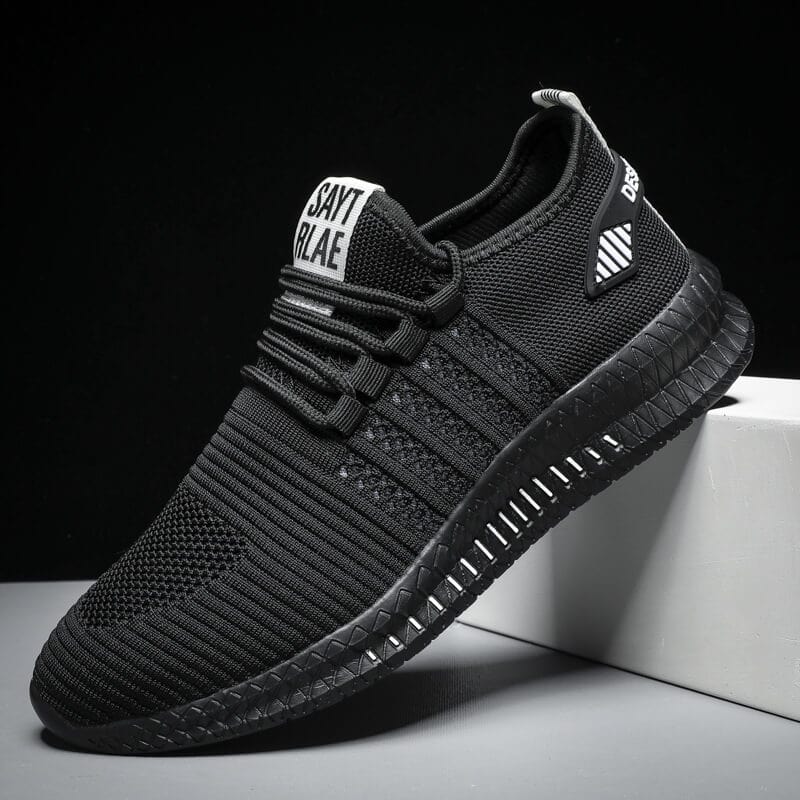 Chaussures de Course pour Hommes Légères Respirantes en Maille