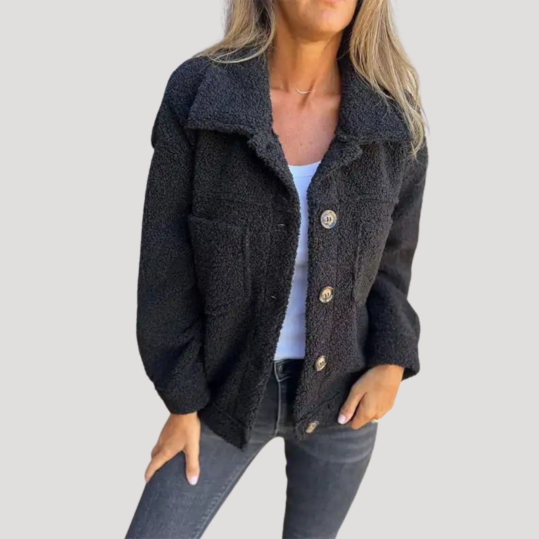 Veste teddy mode en polaire douce