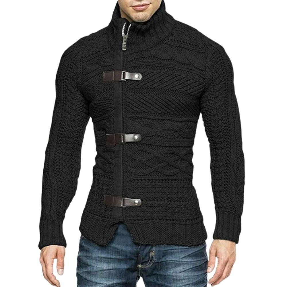 Pull en maille élégant classique femme
