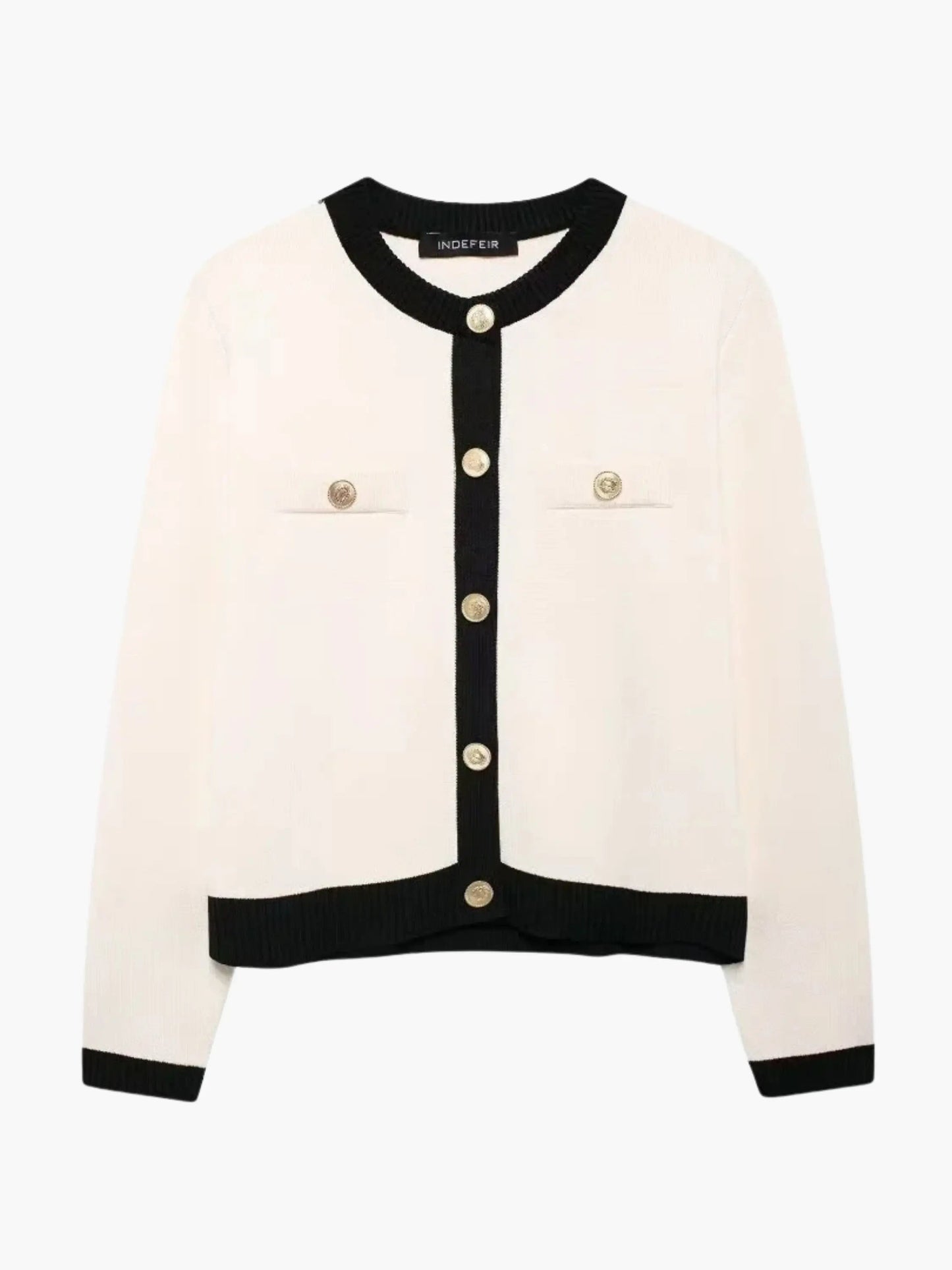 Cardigan chic à boutons