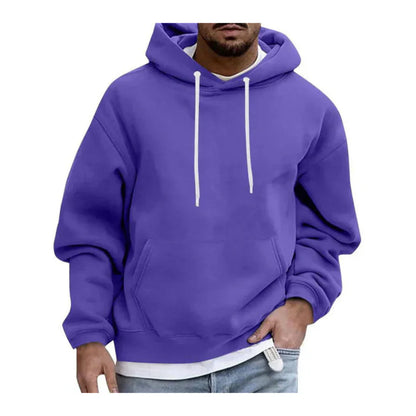 Sweat à capuche pour homme Capuche Poche kangourou Sportif