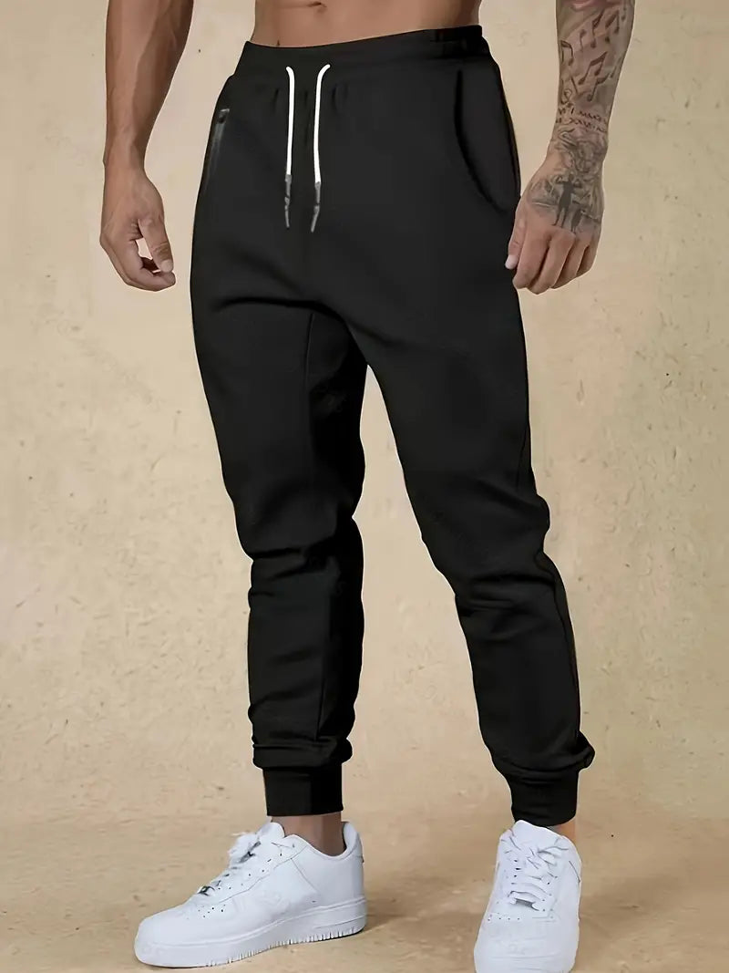 Bequeme Jogginghose Sportlich Mit Kordelzug - IdealeKleiden
