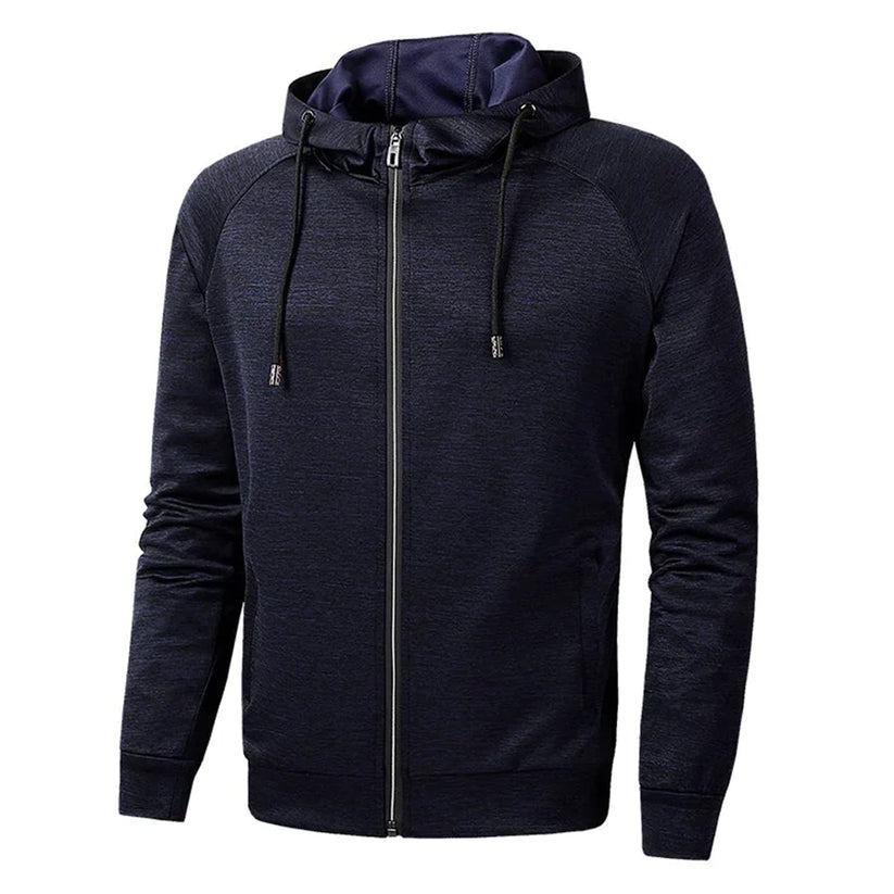 Veste décontractée à capuche pour homme