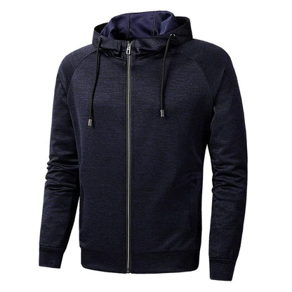 Veste décontractée à capuche pour homme