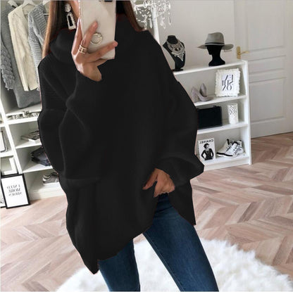 Pull en tricot pour femme Coupe ample et confortable