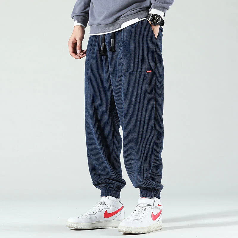 Thomas - Pantalon en velours côtelé stylé et unique