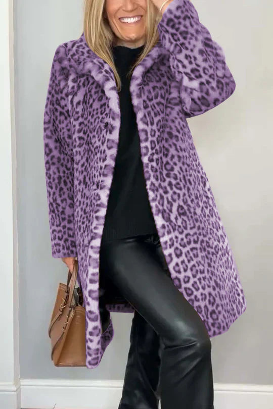 Manteau d'hiver élégant classique pour femme