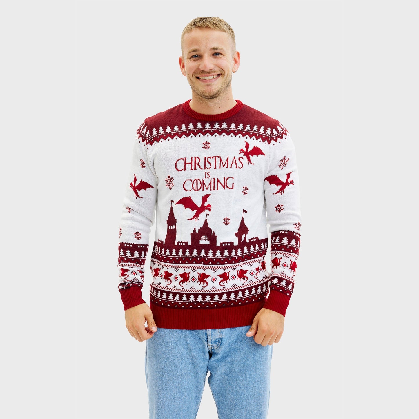 Weihnachtspullover Männer Festlich - IdealeKleiden