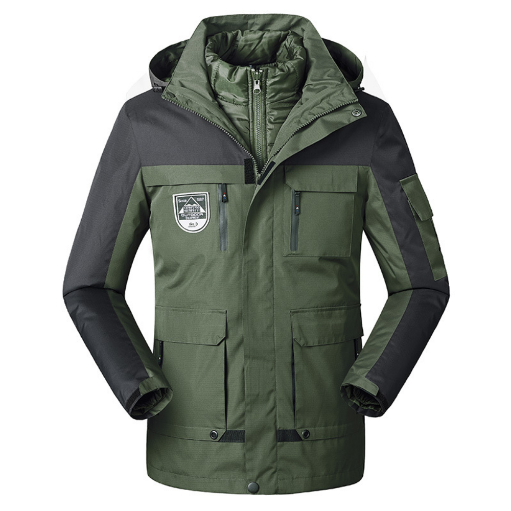 Veste d'hiver Gilet matelassé Élégant Voile